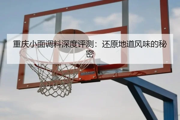 重庆小面调料深度评测：还原地道风味的秘密